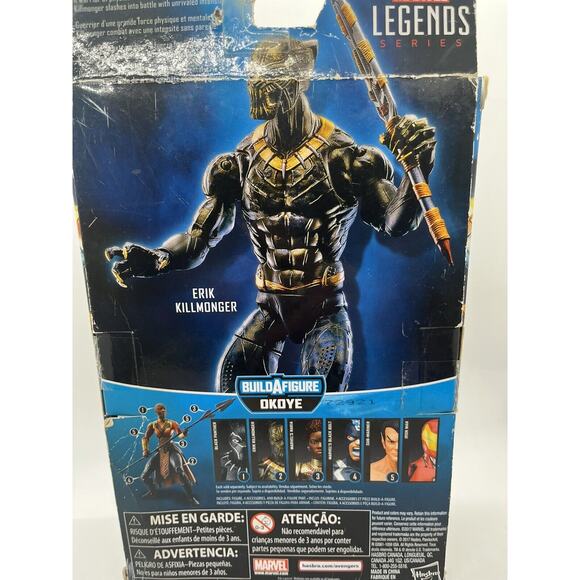 Marvel Black Panther Legends Erik Killmonger, 6-inch - Picture 5 of 8